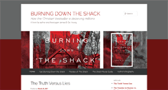 Desktop Screenshot of burningdowntheshackbook.com